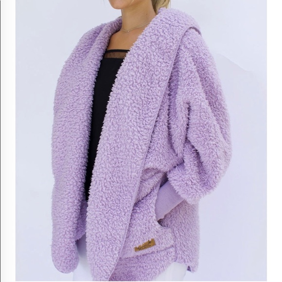 Jackets & Blazers - Lilac/Light Purple Nordic Beach Apparel Wrap